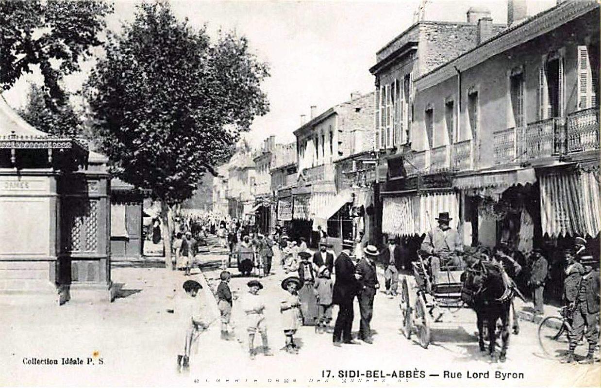 2119- Sidi-Bel-Abbes - Rue Lord Byron - 1924.jpg